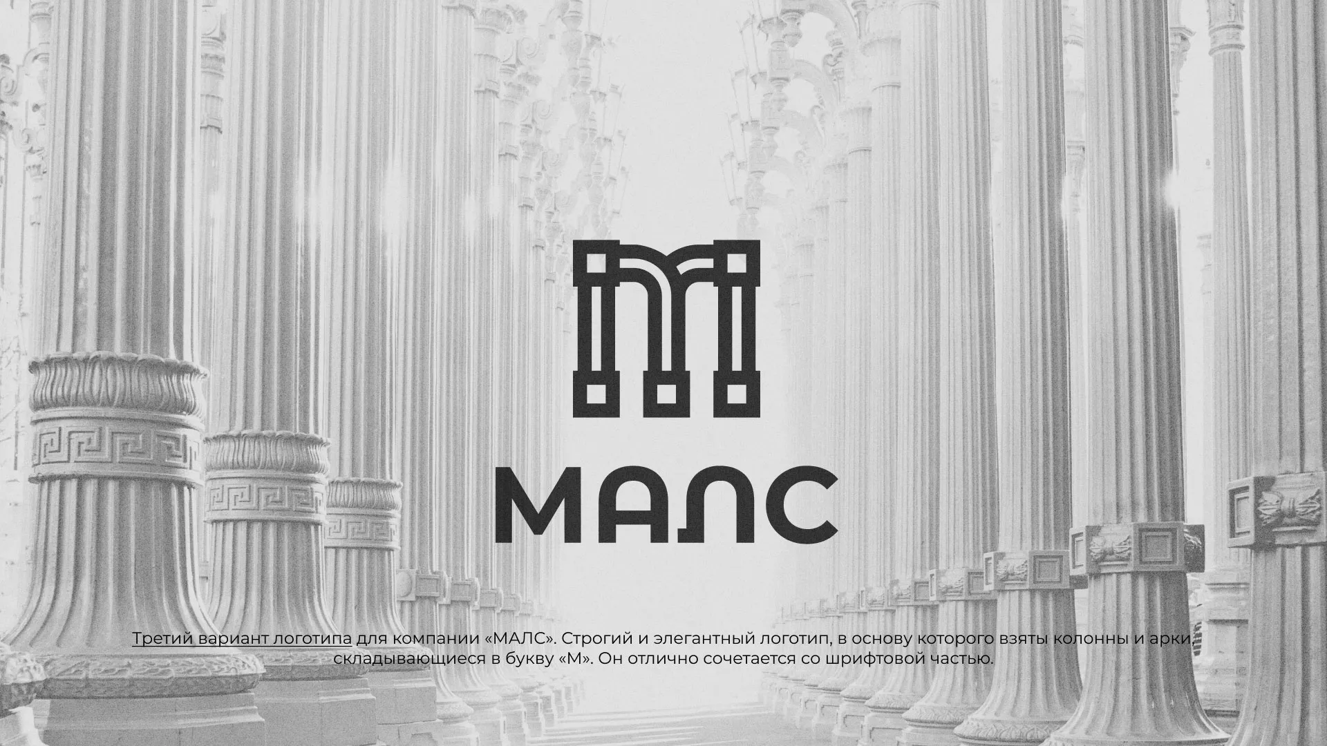 Разработка логотипа компании «МАЛС» в Спасске