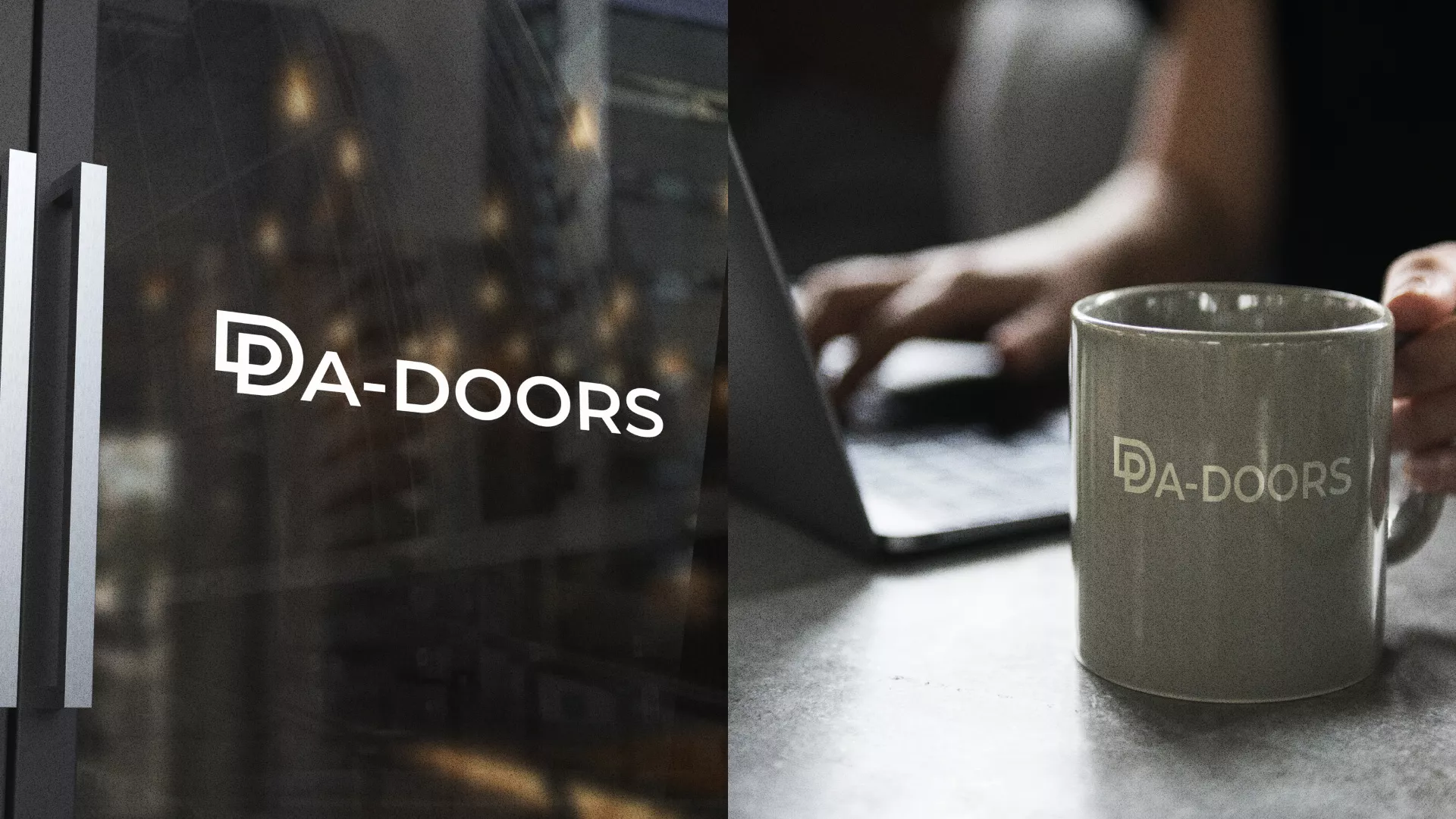 Создание логотипа компании «DA-DOORS» в Спасске